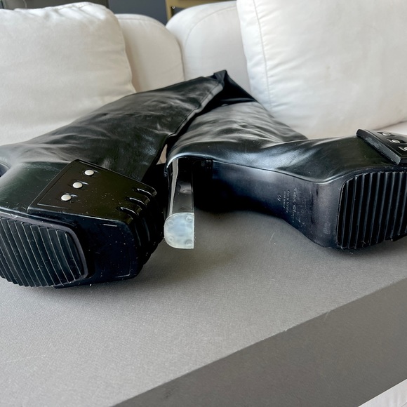 Brand new rick Owens flare boots - Picture 7 of 11